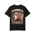 Real Homies For Life Shirt - Funny Shark Attack Surfer Girl Bitten Surfboard Adult Humor Tee