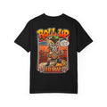 Roll Up Homie Shirt - Funny Retro Lucha Libre Street Taco Mexican Wrestler Mask Graphic Tee