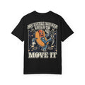 My Little Wiener Loves To Move It Funny Retro Disco Hot Dog Shirt - Sarcastic Gag Gift Tee