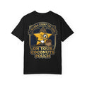 I Wanna Count The Hair On Your Coconuts Pouch Shirt - Funny Detective Rude Gag Gift Tee
