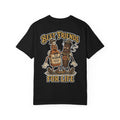 Retro 1930s Bourbon Cigar T-Shirt - Best Friends For Life Vintage Whiskey Smoke Graphic Tee