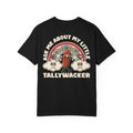 Funny 1930s Rubber Hose Sausage T-Shirt - Ask Me About My Little Tallywacker Graphic Tee