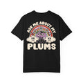 Funny 1930s Rubber Hose Plums T-Shirt - Ask Me About My Plumes Retro Vintage Graphic Tee