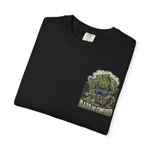 Blazed And Confused Shirt - Retro 70s Movie Weed Bud Cannabis Marijuana 420 Stoner Graphic Tee