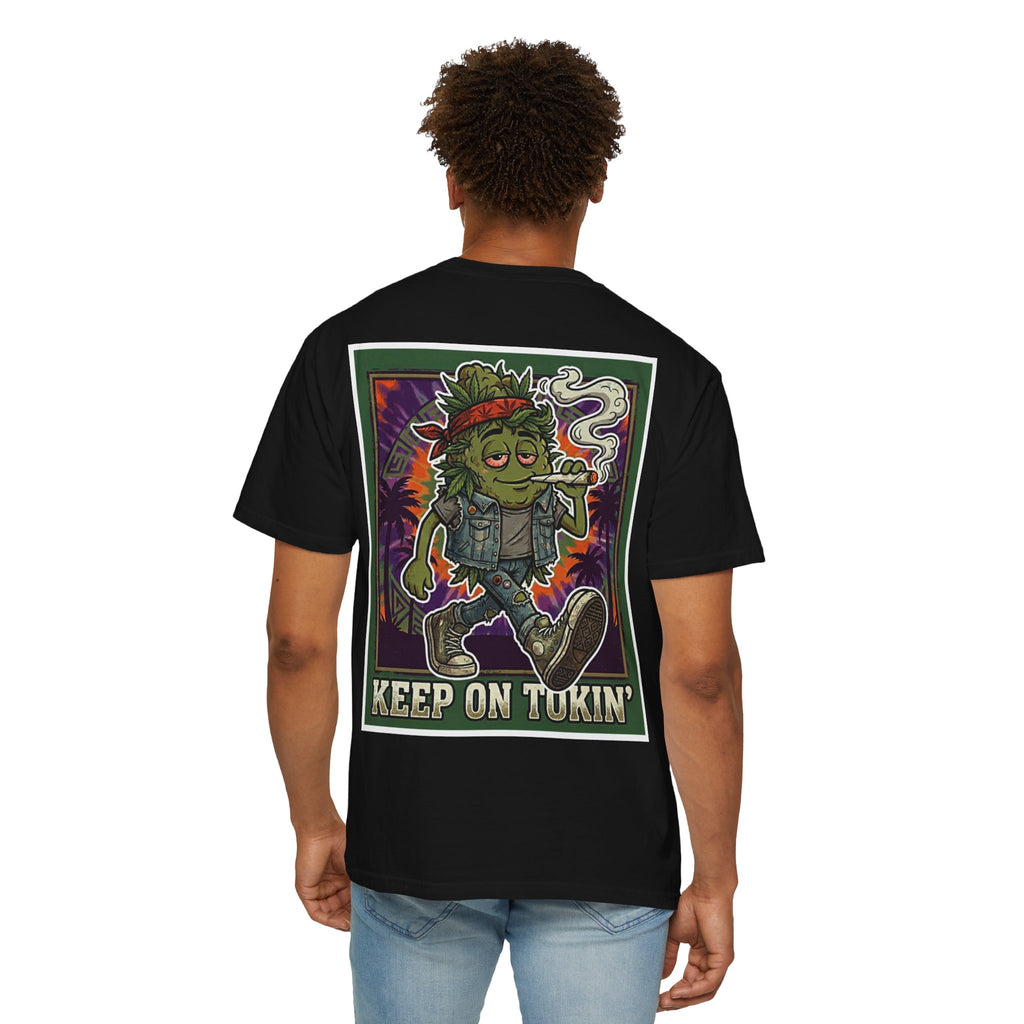Naturally Friendly - Retro 90s Pop Cannabis Graphic T-Shirt