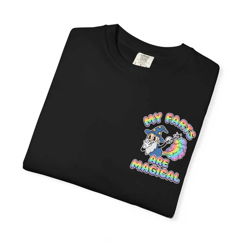 Copy of My Farts Are Magical Funny Wizard Shirt - Pastel Rainbow Cute Gag Gift Novelty T-Shirt