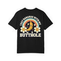 Funny I Eat Bananas With My Butthole T-Shirt - Retro Fruit Shock Humor Gift Tee