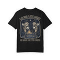 Looks Like Meat Is Back On The Menu Funny Mosquito Camping - Novelty Gift Tee