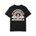 Funny My Micropenis Is So Adorable T-Shirt - Retro Condom Cartoon Adult Humor Tee