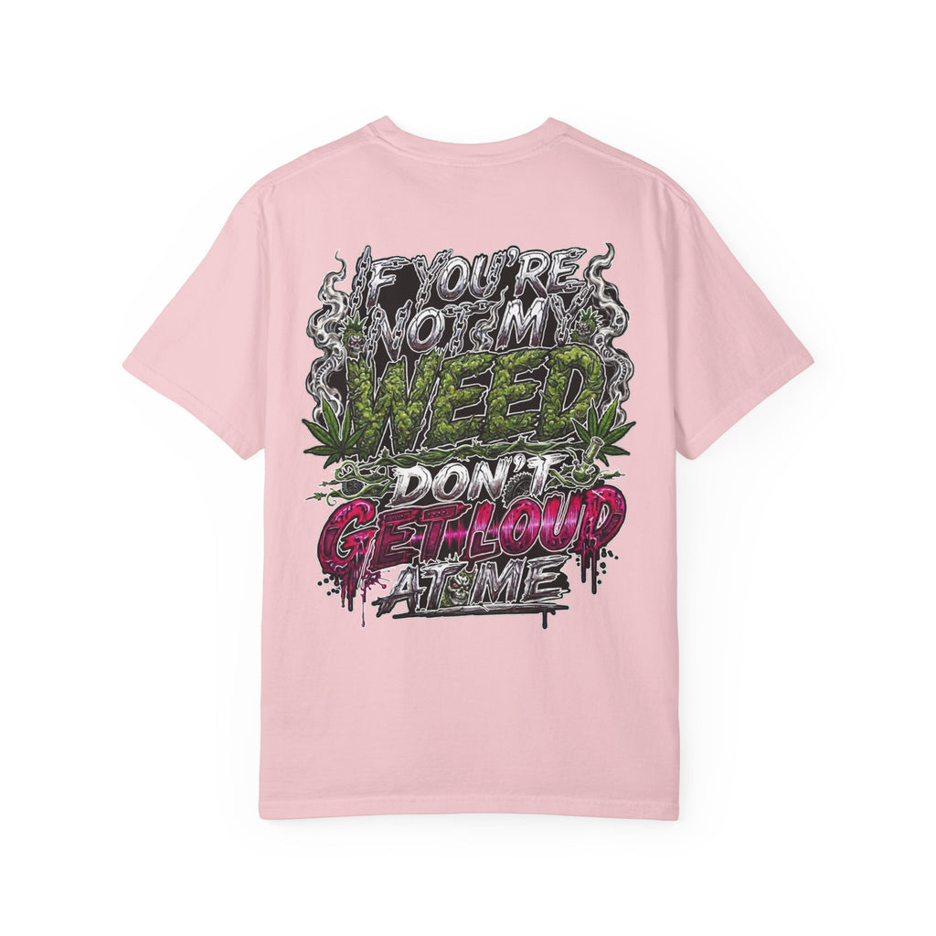 Loud Weed Gritty Graphic T-Shirt