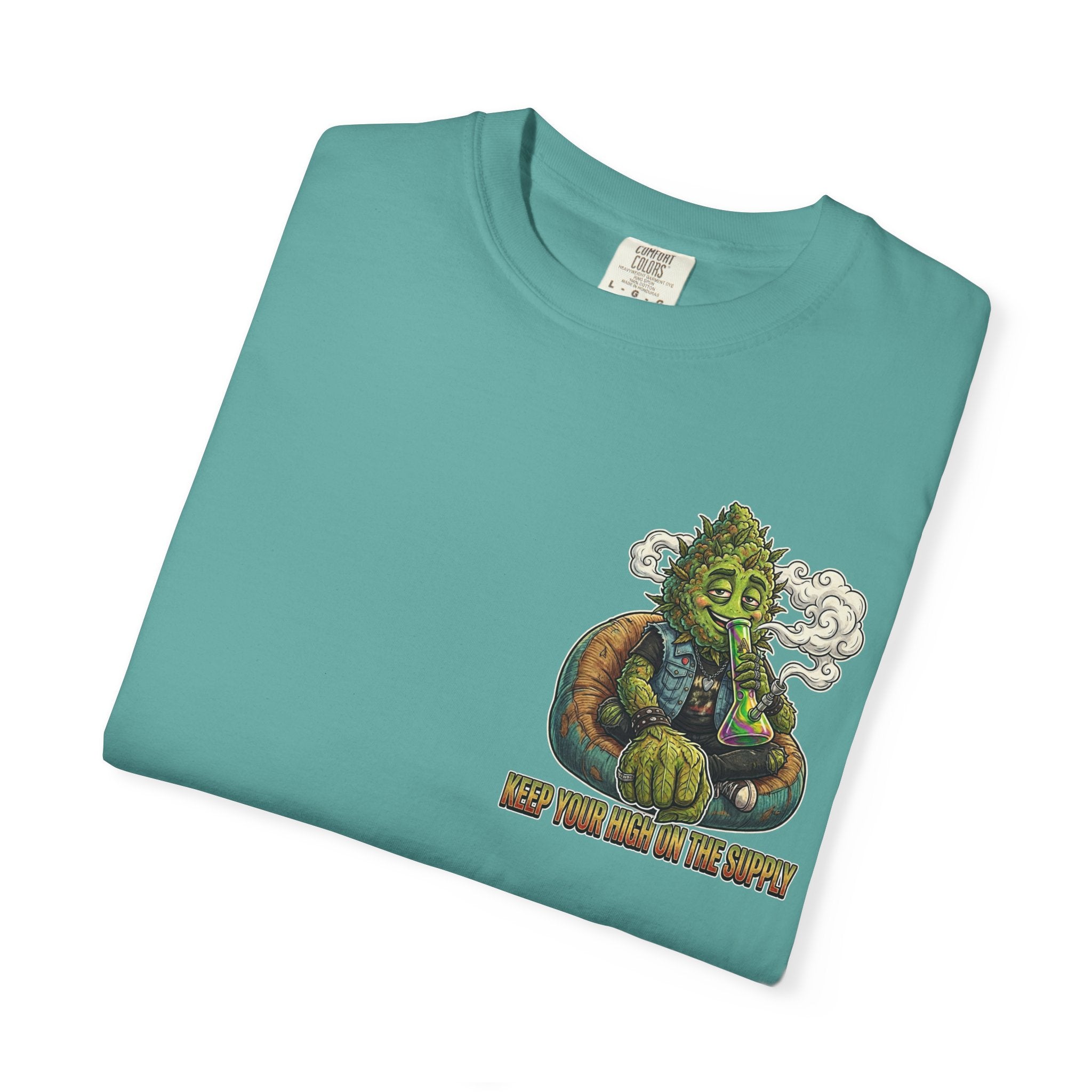 Vintage 90s Grunge Weed Bud Beanbag Graphic Tee
