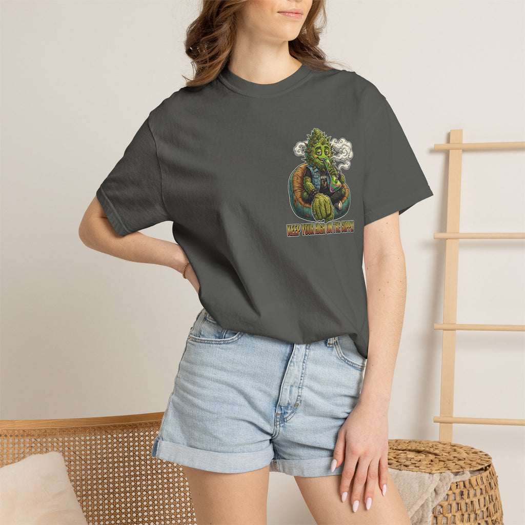 Vintage 90s Grunge Weed Bud Beanbag Graphic Tee