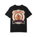 Funny Ladies Love My Little Weiner T-Shirt - Retro Hot Dog Food Parody Gift Tee