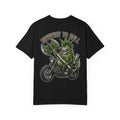 Highway To Hell Shirt - Retro Heavy Metal Weed Bud Cannabis Marijuana 420 Stoner Biker Rock Tee