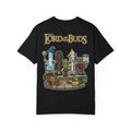 THE LORD OF THE BUDS Funny Fantasy Parody Fellowship Wizard Weed Humor Graphic T-Shirt