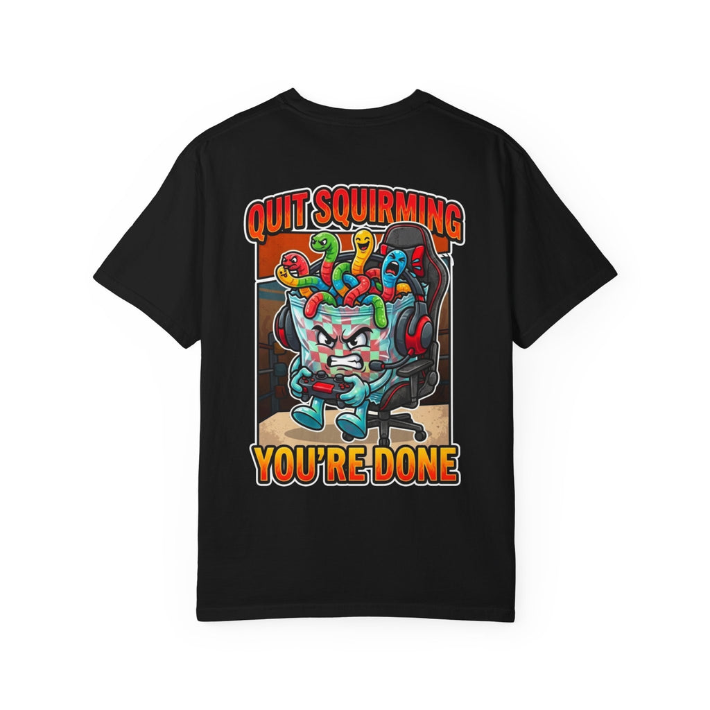 You're Done Shirt - Funny Retro Gamer Parody Gummy Worms Gaming Controller Candy Humor Tee