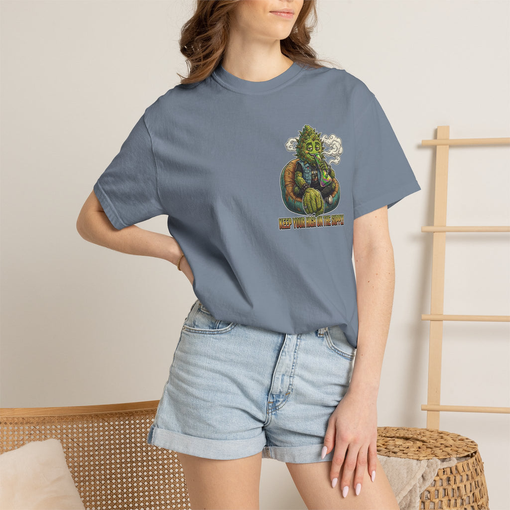 Vintage 90s Grunge Weed Bud Beanbag Graphic Tee