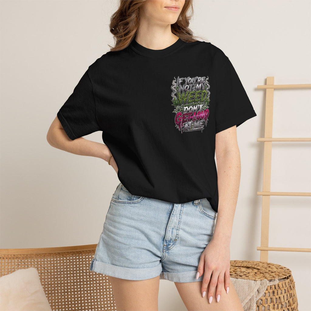 Loud Weed Gritty Graphic T-Shirt