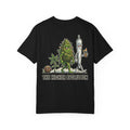 The Higher Evolution Shirt - Retro Science Weed Joint Bud Cannabis Marijuana 420 Stoner Tee